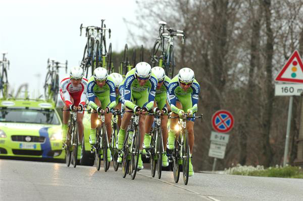 Stage 1b winners Team Liquigas